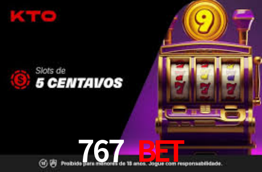 Interface do App 767 Bet